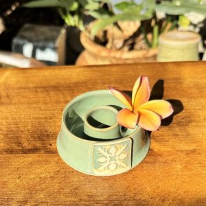 Mini Quilt Sea Grass Round Vase