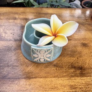 Mini Quilt Blue Stone Lei Vase